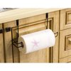 Basicwise Over The Cabinet Paper Towel Holder, Black QI003807